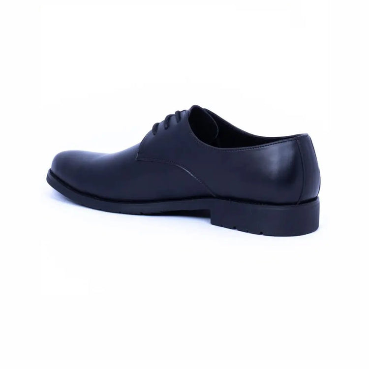 Caliber Shoes Black Lace Up Formal Shoes for Men (A 418 C) - Caliber Shoes
