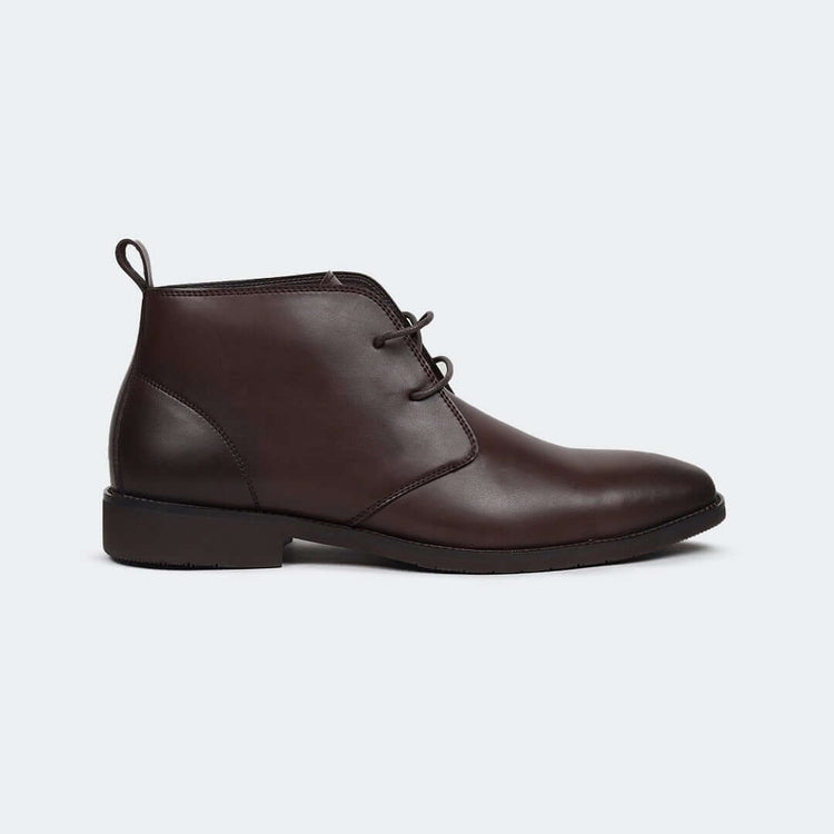 Caliber Shoes Coffee Chukka Boot for Men (T672C OSPREY) - Caliber Shoes