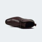 Caliber Shoes Coffee Chukka Boot for Men (T672C OSPREY) - Caliber Shoes