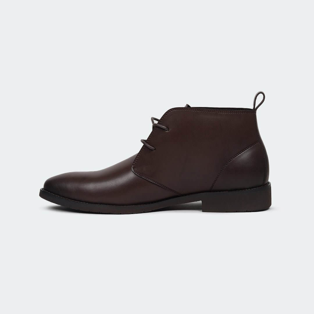 Caliber Shoes Coffee Chukka Boot for Men (T672C OSPREY) - Caliber Shoes