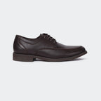 Caliber Shoes Coffee Lace Up Formal Shoes For Men ( ALBERT A537G ) - Caliber Shoes