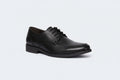 Caliber Shoes Coffee Lace Up Formal Shoes for Men (ALBERT A537G) - Caliber Shoes