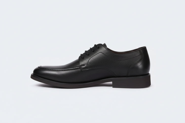 Caliber Shoes Coffee Lace Up Formal Shoes for Men (ALBERT A537G) - Caliber Shoes