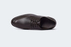 Caliber Shoes Coffee Lace Up Formal Shoes for Men (ALBERT A537G)