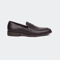 Caliber Shoes Coffee Slip On Formal Shoes For Men ( TOPAZ T 662 C )