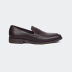Caliber Shoes Coffee Slip On Formal Shoes For Men ( TOPAZ T 662 C )