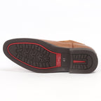 Caliber Shoes Coffee/R Chelsea Boots For Men ( A 481 C ) - Caliber Shoes
