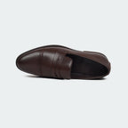 Caliber Shoes Coffee/R Penny Formal Shoes for Men (A527C)