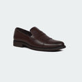 Caliber Shoes Coffee/R Penny Formal Shoes for Men (A527C)