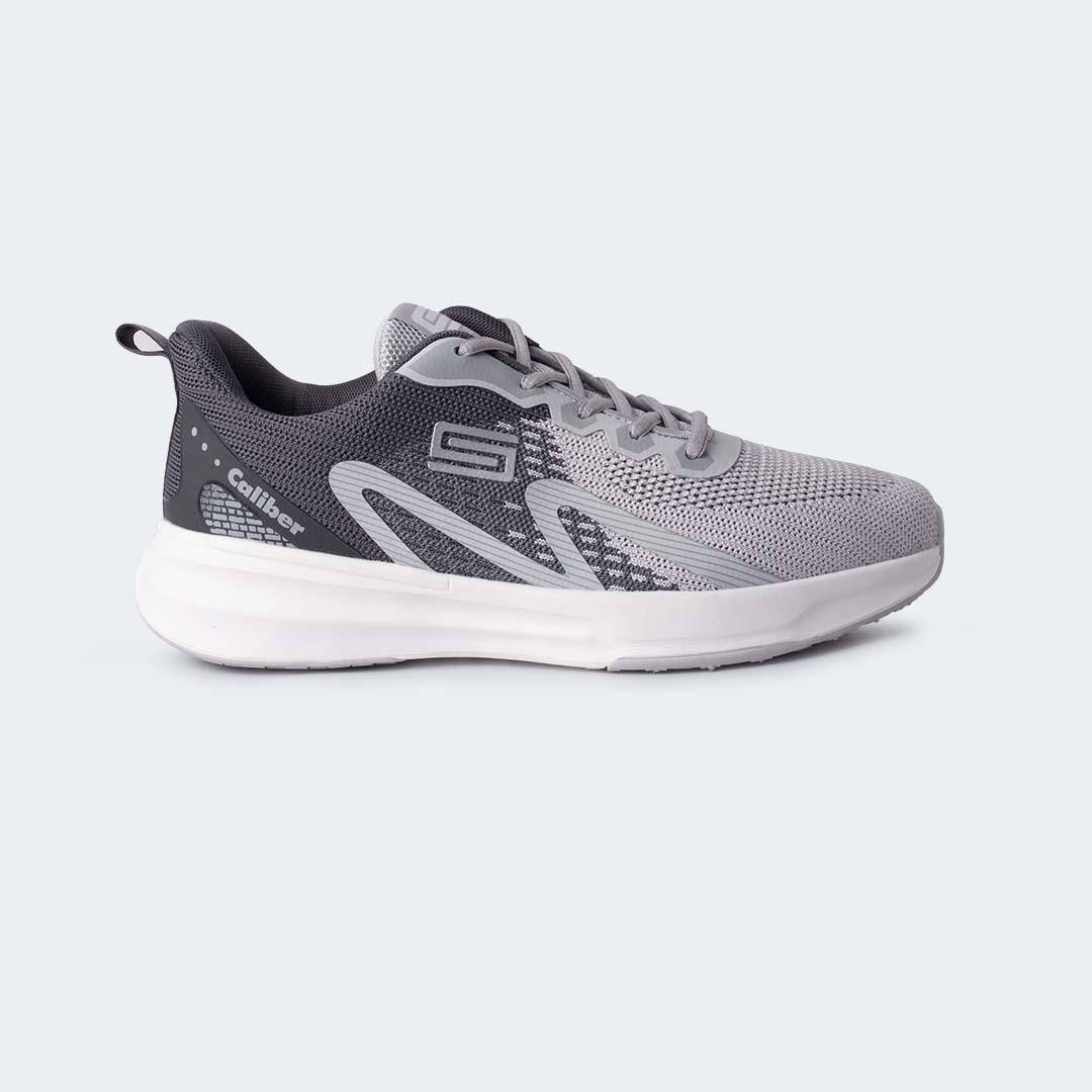 Caliber Shoes Lt - Grey Sport Shoes For Men & Women (Rory 736) - Caliber Shoes