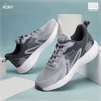 Caliber Shoes Lt - Grey Sport Shoes For Men & Women (Rory 736) - Caliber Shoes