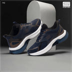 Caliber Shoes Navy Sport Shoes for Men/Women (Laurent 742) - Caliber Shoes