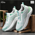 Caliber Shoes Seagreen Sport Shoes for Women ( Flyod 741W) - Caliber Shoes