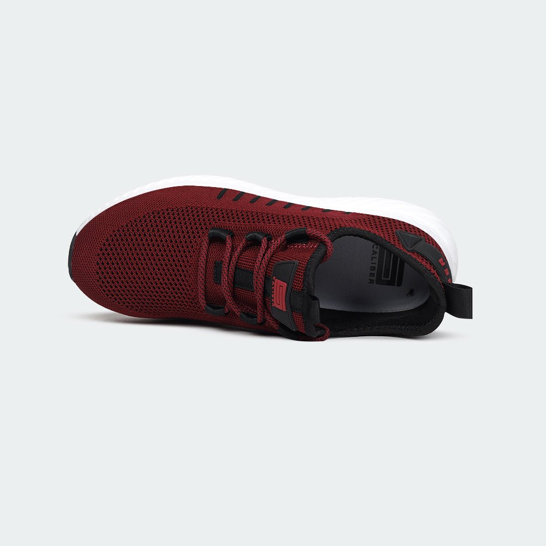 Caliber Sport Shoes Maroon For Men ( BOLT 806) - Caliber Shoes