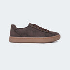 Coffee Sneakers For Men (GENIUS 555R) - Caliber Shoes