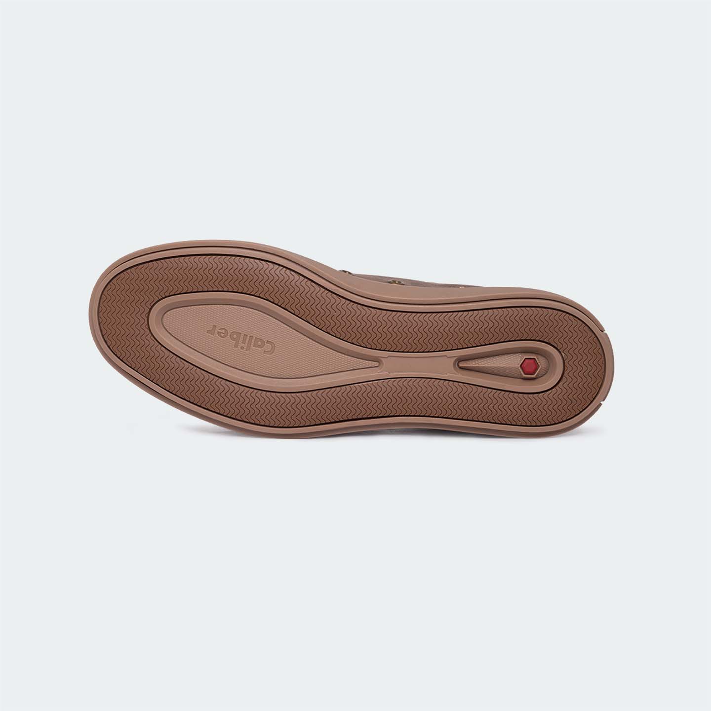 Coffee Sneakers For Men (GENIUS 555R) - Caliber Shoes