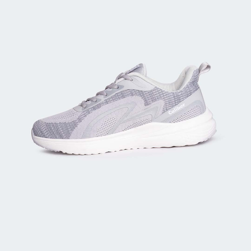 Light Grey Sport Shoes for Men (Inigo 732) - Caliber Shoes