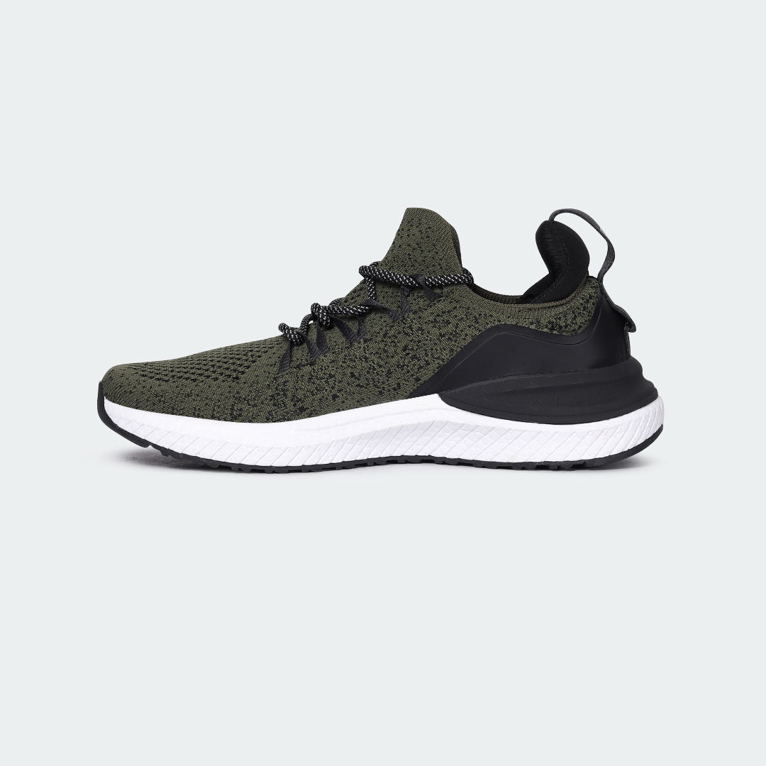 Sport Shoes Olive for Men (LENNOX 725) - Caliber Shoes