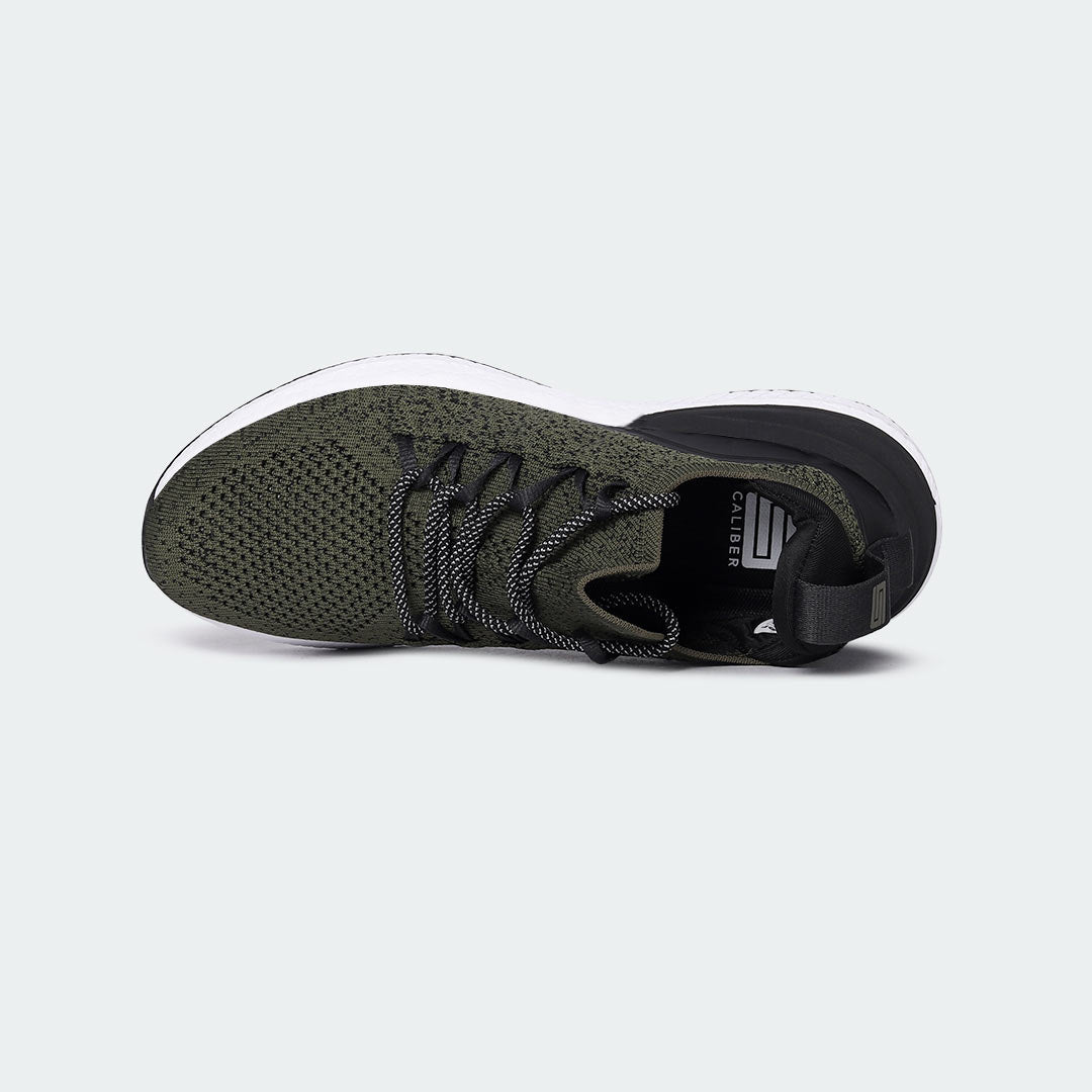 Sport Shoes Olive for Men (LENNOX 725) - Caliber Shoes