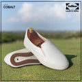White Casual Slip on Shoes for Men (COBALT 669S) - Caliber Shoes