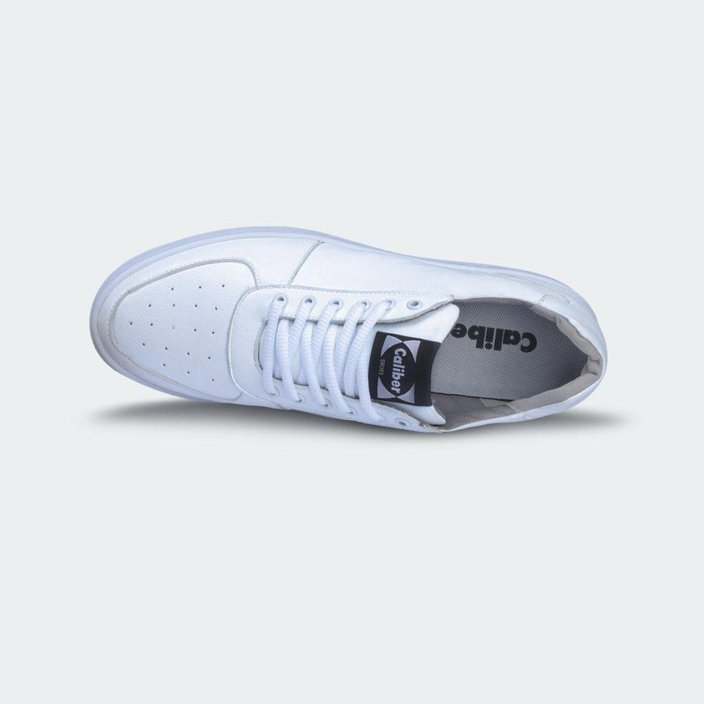 White Sneakers for Men (IRIS 694) - Caliber Shoes