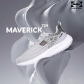White Sport Shoes for Men (MAVERICK 724) - Caliber Shoes