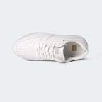 White/Grey Casual Sneakers for Men (LEWIS 692S) - Caliber Shoes