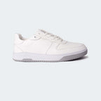 White/Grey Casual Sneakers for Men (LEWIS 692S) - Caliber Shoes
